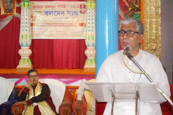 Few political parties are playing dirty politics in the name of communalism: Manik Sarkar